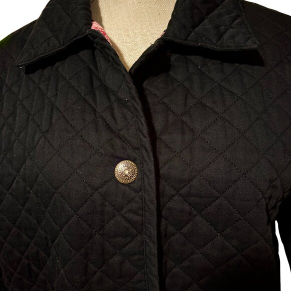 Handmade Reversible Floral Quilted Jacket – Women’s Medium - Picture 3 of 11